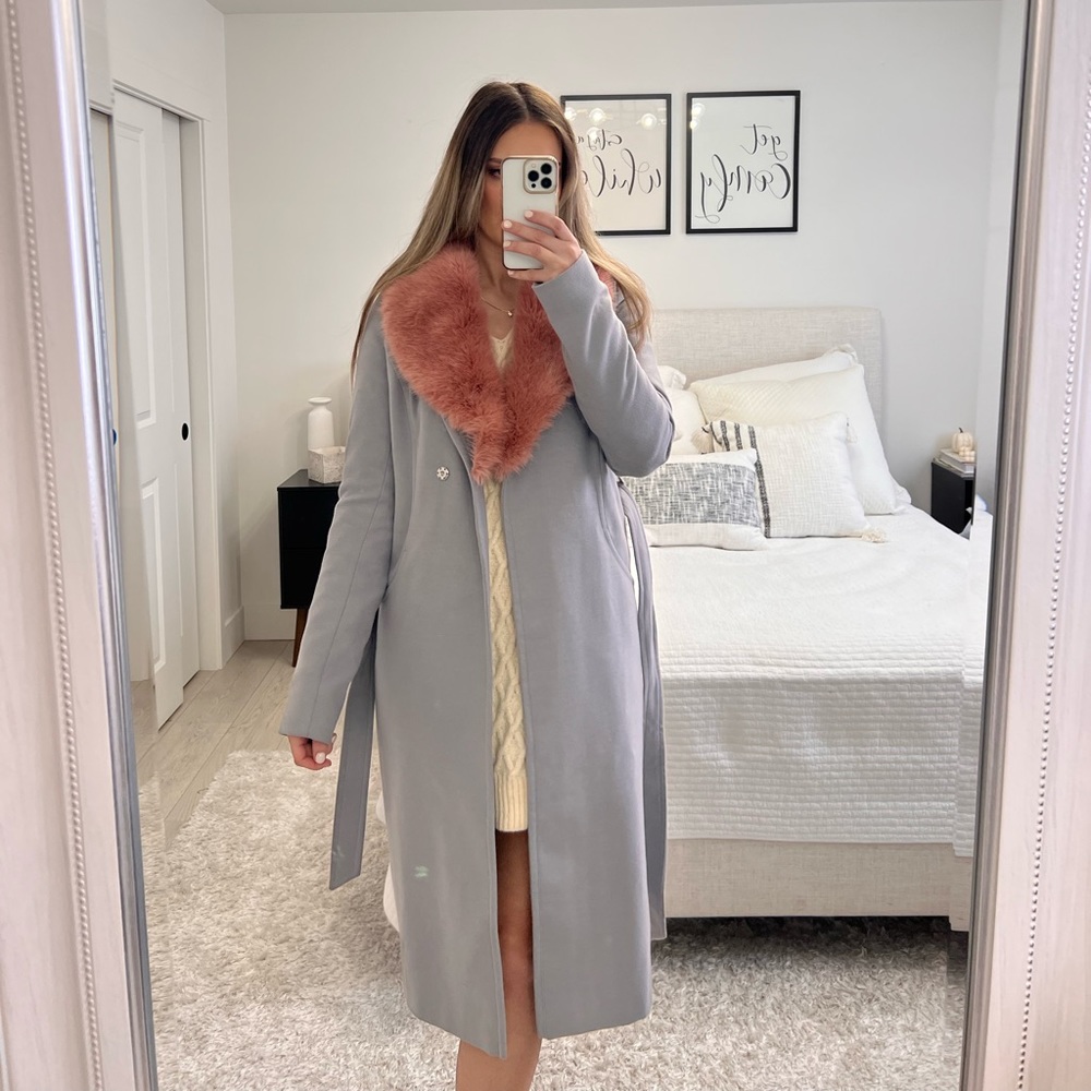 Grey Asos Coat size 4 US